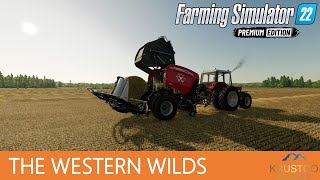 OATS amp STRAW GATHERED MAIN SILO ON THE MOVE AND SOME AUGER FUN  Farming Simulator 22  EP14 [upl. by Ocnarf283]