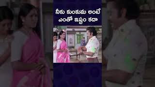 shorts  నీకు కుంకుమ అంటే ఎంతో ఇష్టం కదా  kumkum trending like viralshortsyt telugucinecafe [upl. by Ecnatsnok766]