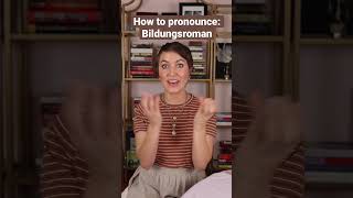 HOW TO PRONOUNCE BILDUNGSROMAN two ways [upl. by Erena]