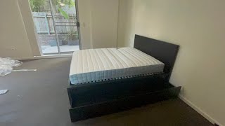 IKEA MALM bed with 4 storage box and LONSET slat [upl. by Luci]