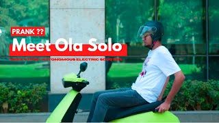 Autonomous Electric Scooter 🤯🤯 Exploring Ola Solo Indias First Autonomous Electric Scooter ola [upl. by Ezekiel]