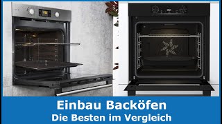 Einbau Backöfen Test Vergleich 2024🥇 Bosch Bauknecht amp Gorenje [upl. by Kyre]