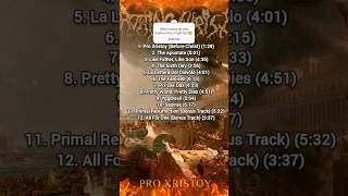 Rotting Christ Full Tracklist of PRO XRISTOU [upl. by On222]