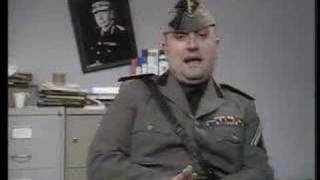 Alexei Sayle as Benito Mussolini [upl. by Ellesor]