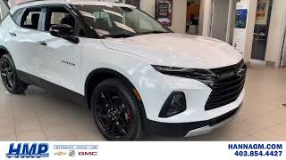 🔥🔥 2021 Chevrolet Blazer Redline Edition 🔥🔥  Hanna Motor Products  Hanna Alberta [upl. by Nyrhtakyram965]