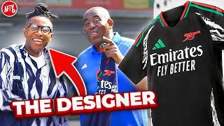 Arsenal Away Kit 2425 Review  Watch As Designer Crashes Video [upl. by Renfred925]