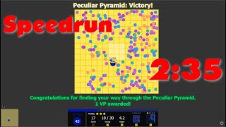 Evadesio  Peculiar Pyramid Inner Speedrun with Mirage  2m35 [upl. by Kcirrez883]