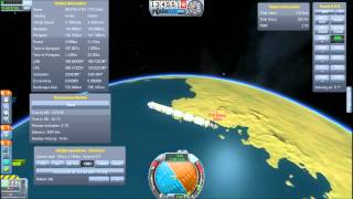 Clearing Orbital Debris With Laser Cannons  Kerbal Space Program [upl. by Lightfoot853]