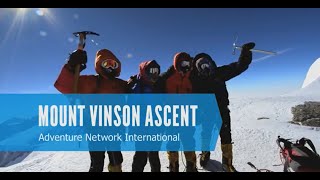 南極最高峰・ヴィンソンマシフ登頂の旅（英語版）ANI  Vinson Ascent [upl. by Remat]