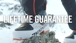 DYNAFIT Lifetime Guarantee Boots  Explanation by Product Director Schorsch Nickaes  DYNAFIT [upl. by Ahsinra]