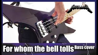 【ベース】METALLICA  For whom the bell tolls Bass Cover [upl. by Akselaw]