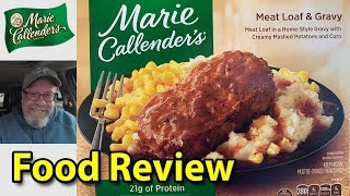 Marie Callenders  Meatloaf amp Gravy Taste Test amp Review  JKMCraveTV [upl. by Oinafipe]