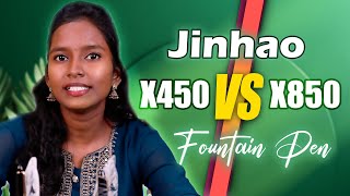 Jinhao X450 vs X850 Fountain Pen Showdown review penreview fountainpen pen trending [upl. by Brose257]