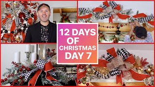 How To Decorate Christmas Garlands  12 Days Of Christmas  Day 7  Christmas Decor Ideas 2020 [upl. by Lobiv]