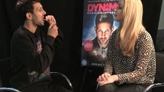 Magician Dynamo baffles reporter with card trick [upl. by Merras]