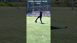 3 Drills To Improve Your Shooting Finishing football soccer asmrfootball finishingdrill [upl. by Clarita]