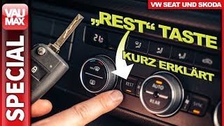 VW REST Taste Funktion Heizung Climatronic im VW SEAT amp Skoda – Sinn und Bedeutung mit Mehrwert [upl. by Aynam]