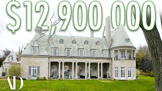 Inside A 129M Waterfront Mansion That Inspired quotThe Great Gatsbyquot  On The Market [upl. by Ahseinad217]