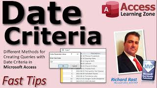 Create a Query Showing Records Between Two Dates in Microsoft Access Properly Using Date Criteria [upl. by Eisus107]