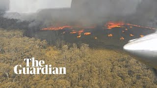 Victoria bushfires East Gippsland fires update [upl. by Lucia281]