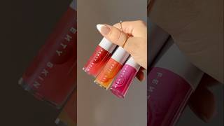 Quench’rz Hydrating amp Strengthening Lip Oil Trio by Fenty Skin 👄🍒💦 [upl. by Heffron399]