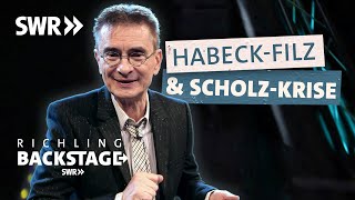 HabeckFilz amp ScholzKrise  richling backstage [upl. by Aciruam]