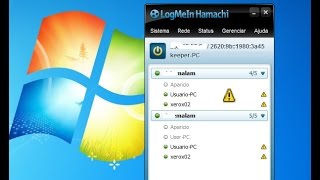 RESOLVIDO  Hamachi  configura  erro vpn  triangulo amarelo  tutorial [upl. by Basset]