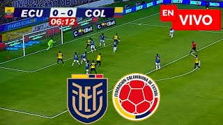 🔴 Colombia 0  0 Ecuador  Eliminatorias [upl. by Wawro]