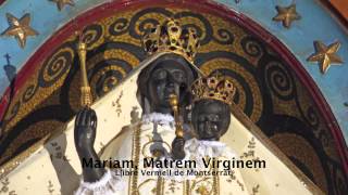 Llibre Vermell 14th c Mariam Matrem Virginem [upl. by Vullo712]