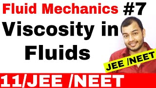 Fluid 07  Viscosity and Viscous Force IIT JEE MAINS  NEET Watch Fluid 08 for Stokes Theorem [upl. by Hamachi94]