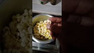 Easy popcorn 🍿made in homevillegecookingchannel cookingshortsviral [upl. by Neelsaj]