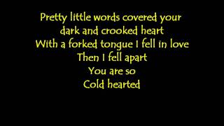 Zac Brown Band Cold Hearted lyrics [upl. by Malet18]