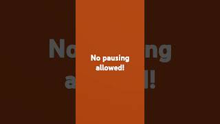 No pausing here [upl. by Gosnell]