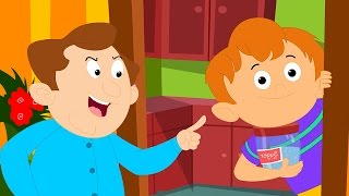 Johny Johny Yes Papa Nursery Rhyme With Lyrics [upl. by Avrit465]