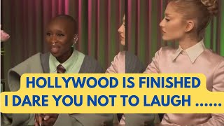 HONESTLY THIS ACTUALLY HAPPENED DON’T LAUGH …wicked interviews hollywood [upl. by Iah850]