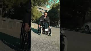 New off road wheelchair handbike trike handcycle [upl. by Arat]