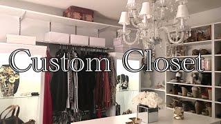 DIY Custom Closet [upl. by Nylirem]