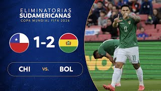 CHILE vs BOLIVIA 12  RESUMEN  ELIMINATORIAS SUDAMERICANAS  FECHA 8 [upl. by Auhsuoj]