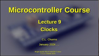 BrightSparks MicroController Course  Lecture 9 [upl. by Selena675]