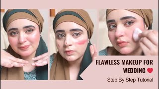 Flawless Wedding Guest Look  StepbyStep Makeup Tutorial [upl. by Corey990]