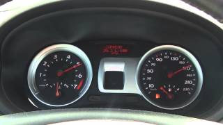 Renault Clio III 16 16V acceleration 0210 [upl. by Enilrac]