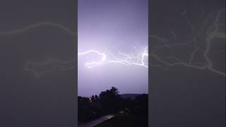 Starker Blitz in Dottikon 1924 storm weather lightning [upl. by Aniraz947]