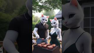 AI CAT STORY Father cat cat fatcat cartoon catlovestory catstory catlove cartoon savsind [upl. by Ennaylime]