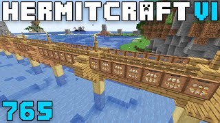 Hermitcraft VI 765 HRN amp Pirate Drawbridge [upl. by Milak709]