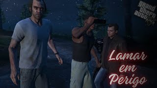 GTA V 37  Lamar em Perigo [upl. by Rufena]