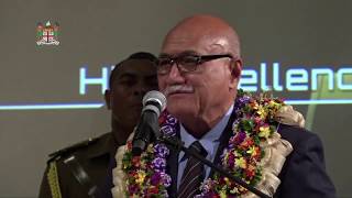 HE the President of the Republic of Fiji opens INTOSAI meeting [upl. by Minny]