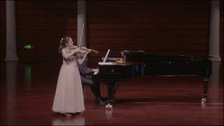 María Dueñas  SaintSaens  Intro and Rondo Capriccioso  2017 Zhuhai Violin Comp [upl. by Essej]