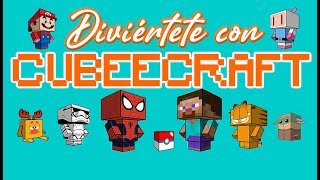 Cómo armar un CUBEECRAFT PAPERCRAFT [upl. by Tega]