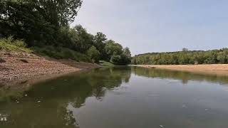 Wrecked Barge on the Meramec in Wildwood Missouri [upl. by Genna604]