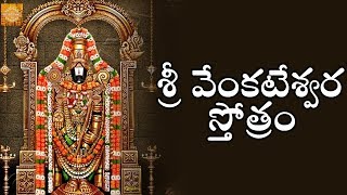 Sri Venkateswara Stotram  Telugu Slokas  Lord Balaji Slokas and Mantras  DevotionalTV [upl. by Lothar]